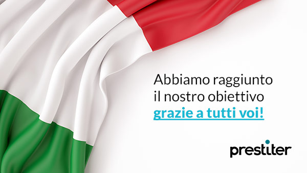 Ce l’abbiamo fatta! Prestiter Sostiene la Ricerca