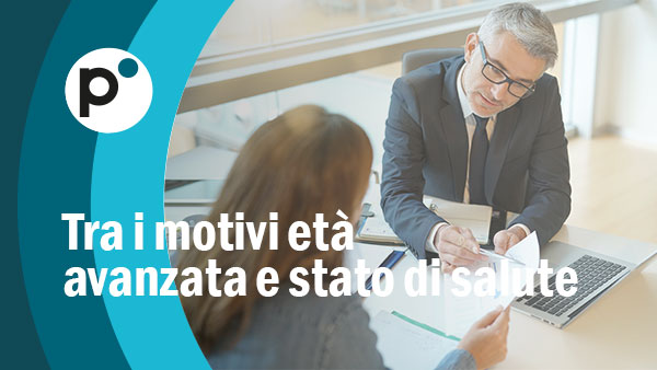 Tra i motivi per cui viene rifiutata una Cessione del Quinto: età avanzata a stato di salute.