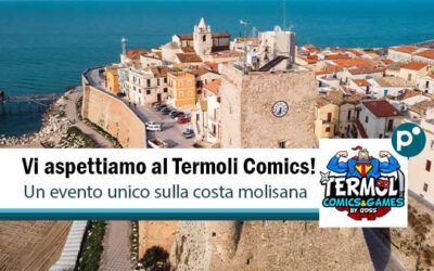Prestiter al Termoli Comics & Games: quest’anno con un ospite leggendario!