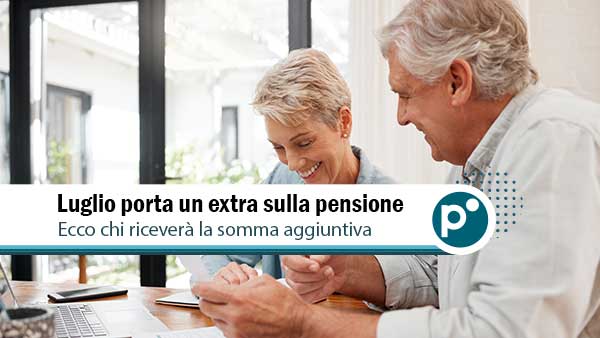 Quattordicesima pensionati luglio 2025: a chi spetta e come funziona