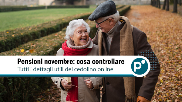 Pensioni di novembre 2025: cosa cambia nel cedolino INPS