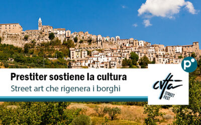 Prestiter rinnova il suo sostegno al Cvtà Street Fest: la street art diventa motore di rinascita