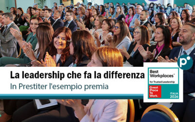 Best Workplaces™ for Trusted Leadership 2026: Prestiter è tra le aziende italiane con la migliore leadership