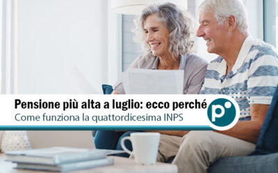 Cedolino pensione di luglio 2026: perché l’importo è più alto e chi riceve la quattordicesima