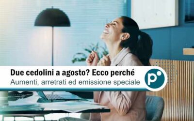 Cedolino NoiPA di agosto: aumenti, arretrati ed emissione speciale