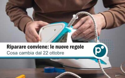 Diritto alla riparazione degli elettrodomestici 2026: cosa cambia dal 22 ottobre