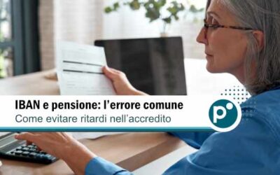 Intestazione del conto e pensione INPS: l’errore che blocca l’accredito