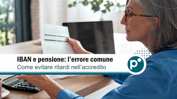 pensione iban 600X Intestazione del conto e pensione INPS: l’errore che blocca l’accredito